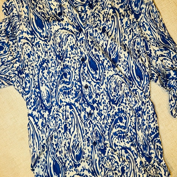 Women’s Zara button down blouse. Worn once. - Picture 3 of 5